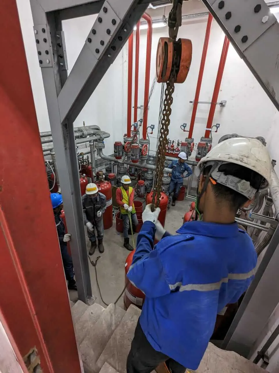 Proses Refill di Workshop Srimahi